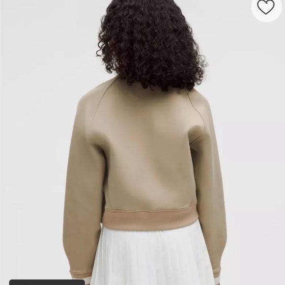 NWT Lululemon Snap-Front Collegiate Jacket sizexs - Picture 2 of 8